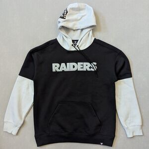 NWT Las Vegas Raiders Fanatics Helmet Hoodie Size M